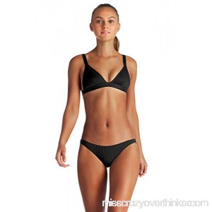 Vitamin A Women's Black EcoRib Neutra Triangle Bikini Top Black Ecorib B07C57DFY9